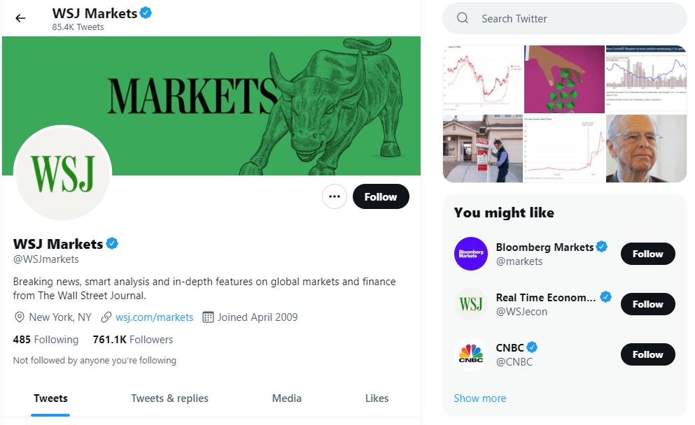 Best twitter accounts to follow for stocks