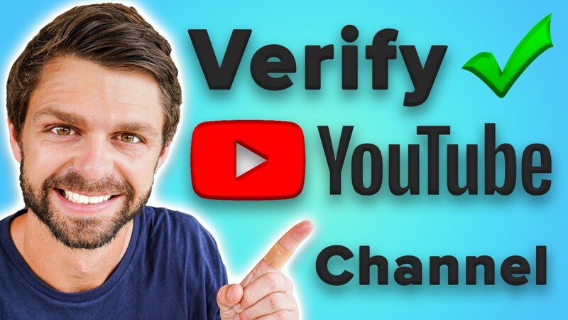 How to verify YouTube channel