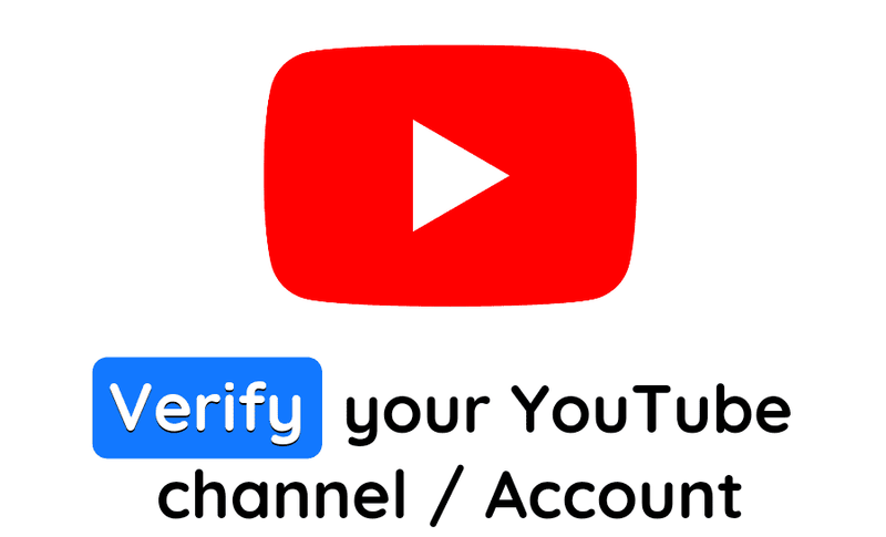 How to verify YouTube channel